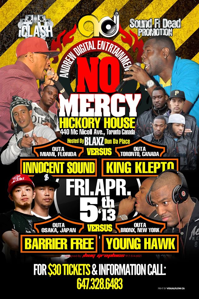 NO MERCY 2013 ROUND # 2 - G VIEW Entertainment for you